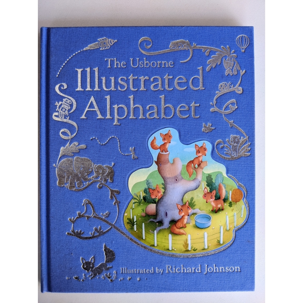 3/$25 The Usborne Illustrated Alphabet Book hardback